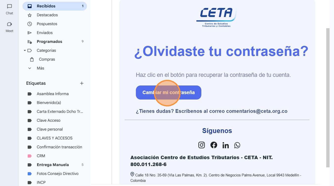 Paso 5 - Botón de restablecer